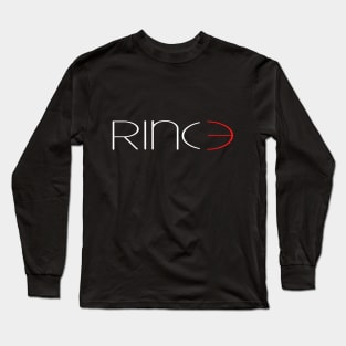 Rince White and Red Long Sleeve T-Shirt
